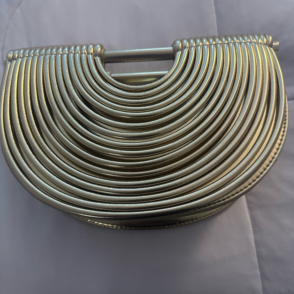 Elegant Silver Women's Bag
